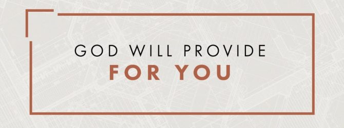 God Will Provide for You | Jentezen Franklin