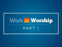 “Work is Worship PT 1” with Jentezen Franklin
