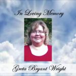 The Homegoing Celebration of Greta Bryant Wright 4/20/22
