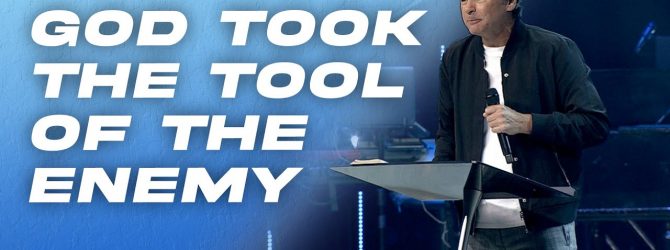 God Took the Tool of the Enemy #shorts | Jentezen Franklin