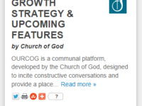 ourCOG TAKEOVER (A Decade Later): The Launch