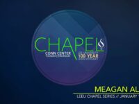 Chapel January 11, 2018 | Meagan Allen