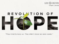 Chapel // Revolution of Hope, January 12, 2017