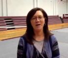 Coach Hudson talks about her team’s victory over Union on Saturday, Nov. 8, 2014.