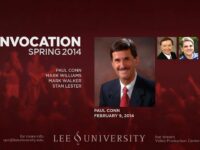 Convocation Spring 2014 – Dr. Paul Conn