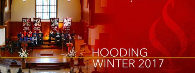 Graduate Hooding Winter 2017
