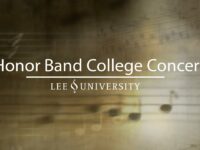 Honor Band Concert College, November 18, 2016
