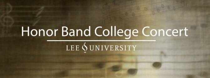 Honor Band Concert College, November 18, 2016