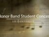 Honor Band Concert High School, November 19, 2016