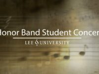 Honor Band Concert High School, November 19, 2016