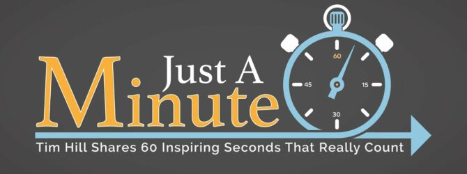 Just a Minute with Dr. Tim Hill – A Fantastic Formula for Forgiveness