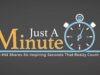 Just a Minute with Dr. Tim Hill – What To Do