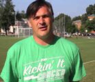 Lady Flames Soccer Kickin’ It for Kids with Cancer – Coach Matt Yelton