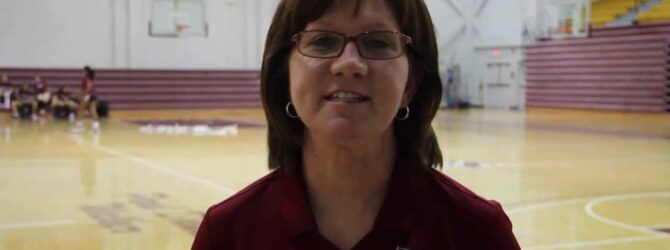 Lady Flames Volleyball – Coach Hudson and players 9-18-13