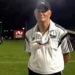 Lee men’s soccer coach Paul Furey chats about the Flames’ 4-1 victory over TN Temple.