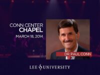 Lee University Chapel – March 18, 2014