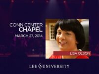 Lee University Chapel – March 27, 2014