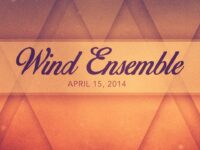 Lee University Wind Ensemble – April 15, 2014