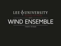 Lee University Wind Ensemble // November 23, 2015
