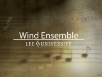 Lee University Wind Ensemble, October 11, 2016