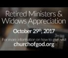 Retired Ministers and Widows Appreciation 2017