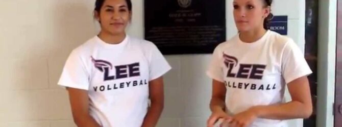 Volleyball seniors Patty Orozco and Lauren Williams talk about the upcoming Lee Invitational.