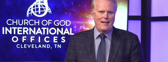 A special message from the General Overseer, Dr. Tim Hill
