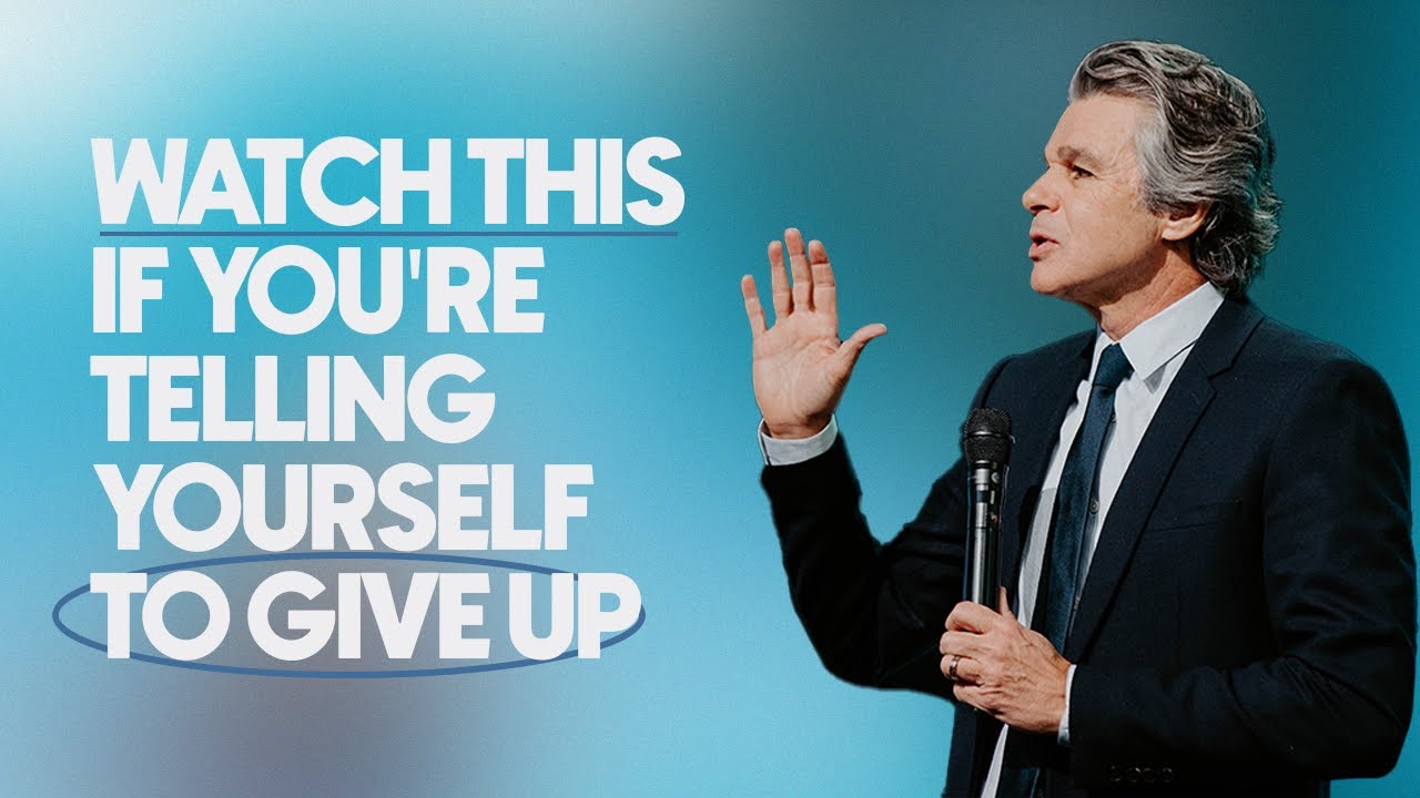 Watch This: If You’re Telling Yourself to Give Up | Jentezen Franklin