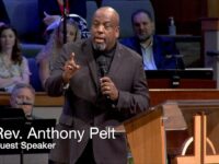 Guest Speaker — Rev. Anthony Pelt