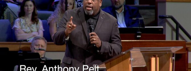 Guest Speaker — Rev. Anthony Pelt