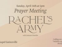 Rachel’s Army Prayer Meeting with Pastor Jentezen Franklin