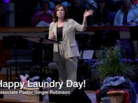 Happy Laundry Day – Associate Pastor Ginger Robinson