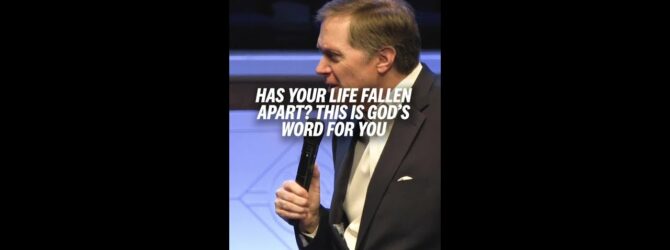 Has Your Life Fallen Apart? This Is God’s Word For You #shorts
