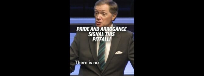 Pride And Arrogance Signal This Pitfall #shorts