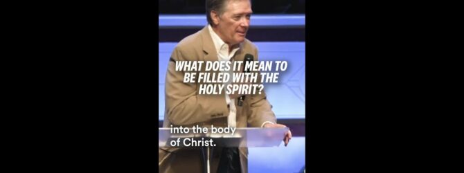 What Does It Mean To Be Filled With The Holy Spirit? #shorts