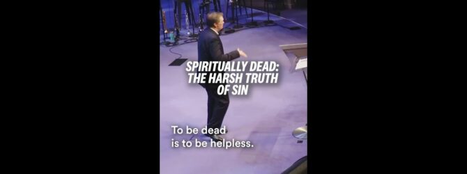 Spiritually Dead: The Harsh Truth Of Sin #shorts