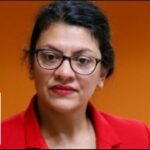 Democrat Michigan Congresswoman Rashida Tlaib Shows Support For Hamas With Palestinian Flag On Display Outside Her Office In Washington
