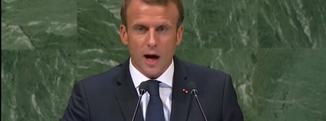 Emmanuel Macron And Joe Biden Are Leading The Charge To Divide The Land Of Israel On The ‘Day After’ The War With Hamas And Gaza Is Over