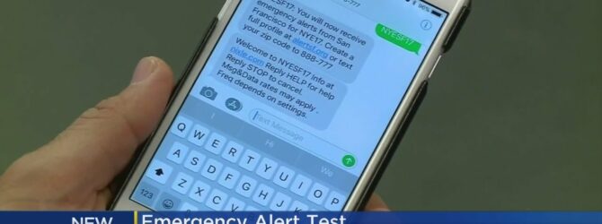 Here Is Everything You Need To Know About The FEMA National Wireless Emergency Alert System Test Taking Place At 2:20 EST This Afternoon