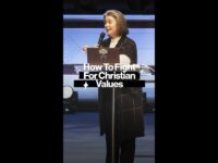 How To Fight For Christian Values #shorts