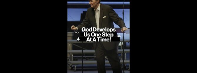 God Develops Us One Step At A Time! #shorts