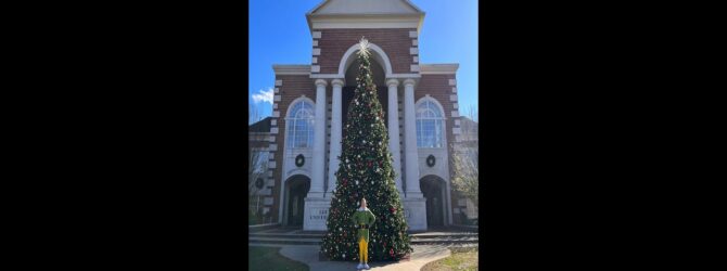 Merry Christmas from Lee University and our own Buddy the Elf!