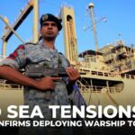 Iranian Warship Alborz Enters The Red Sea As Missile Strikes Increase In Support Of Terror Group Hamas And Houthi Rebels In Yemen