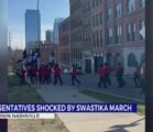 American Nazis March On Tennessee Capitol In Nashville Wearing Masks While Waving Swastika Flags And Looking Like A Federal Psyop