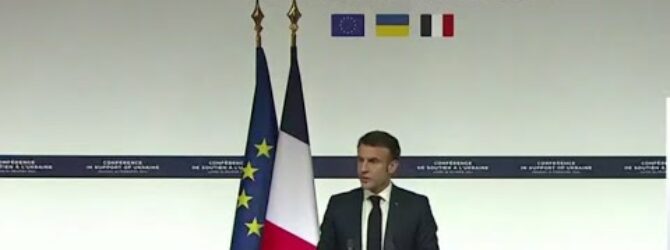 As Emmanuel Macron Says EU Troops May Fight Against Russia For Ukraine, European Commission President Ursula von der Leyen Says ‘Prepare For War’
