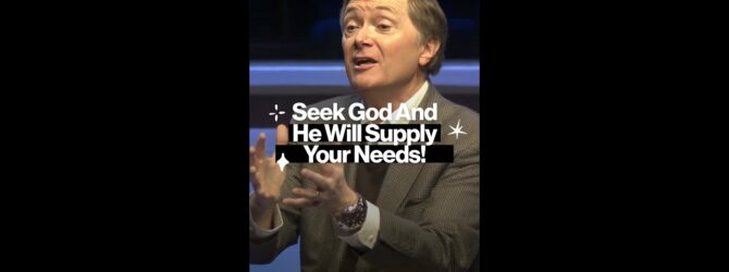 Seek God And He Will Supply Your Needs! #shorts