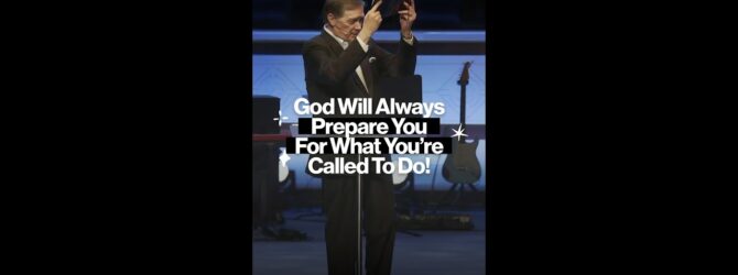 God Will Always Prepare You For What You’re Called To Do! #shorts