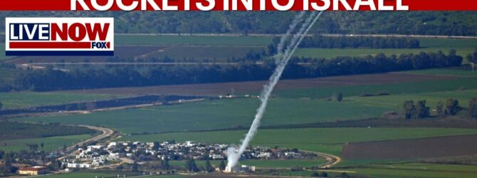 Israel Defends After Hezbollah Launches Over 100 Katyusha Rockets From Lebanon On IDF Bases In The Golan Heights In The North
