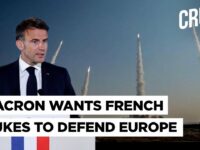 Emmanuel Macron Offers The EU A ‘Nuclear Umbrella’ Spread Out Over Europe With 300 French Submarine-Launched Ballistic Missiles As Russia Deterrent