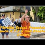 NTEB 2024 Camp Meeting Street Preaching In Downtown Saint Augustine Yields A Harvest Of 7 Souls Who Believed The Gospel Today And Got Saved